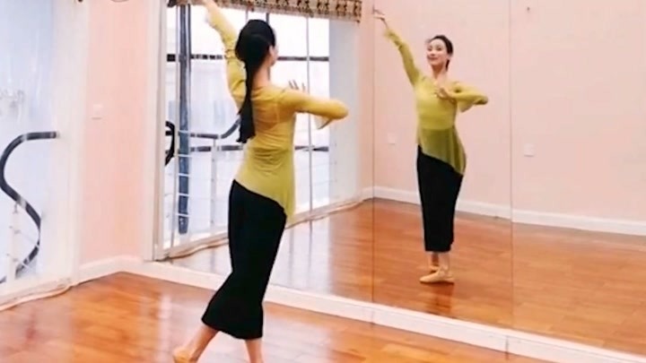 古典舞《茉莉花》舞蹈镜面慢动作教程