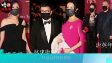何超琼携密友俞琤现身百亿富豪晚宴，众人戴定制版防疫口罩保安全