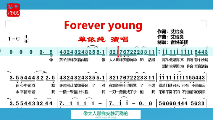 艾怡良的《foreveryoung》好火,单依纯又加一把火,动态谱来了