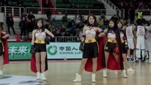 【TOP CBA】CBA第三十四轮：全场场边花絮：啦啦队美女活力热舞，为CBA联赛加油助威