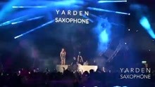 靚女薩克斯樂手“Yardensaxophone”音樂表演二