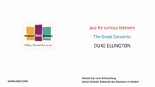 Jazz For Curious Listeners The Great Concerts - Duke Ellington