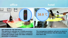COVID_19 Temperature Monitoring Contact Tracing Solution