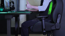 雷蛇风神游戏座椅，稳固支撑助力游戏表现！