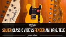 【Tele对比】Squier cv50's vs. Fender美源