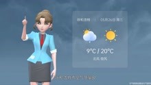 呼和浩特市2021年5月26日天气预报