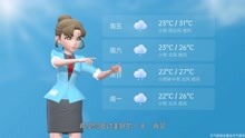 长沙市2021年6月16日天气预报