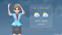 武汉市2021年7月18日天气预报