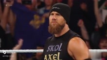WWE：单打赛，达拉斯VS阿克塞尔，这场面劲爆了