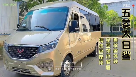 五菱s300大白鲨房车,后置横床版,六座布局