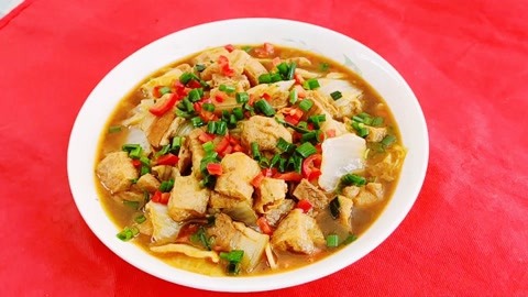 油豆腐回锅肉图片