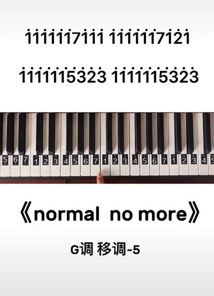 normal no more吉他图片