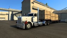 第16集丨美国卡车模拟：运输木板，一百八十多公里前往埃弗里特