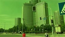 北京昌平区黄土店附近的高楼大厦风景（育新地铁站北侧）