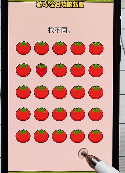 小游戏 全民烧脑新版找不同我最在行
