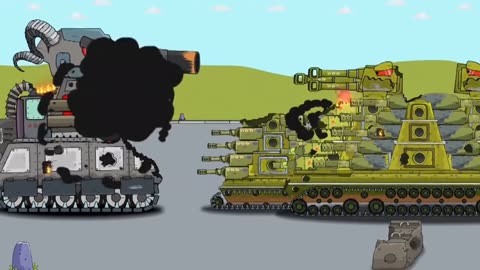 动画版利维坦vs苏联kv47!