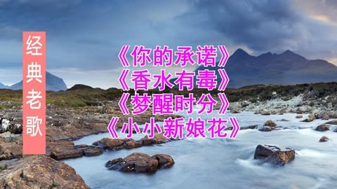 《你的承諾》《香水有毒》《夢醒時分》《小小新娘花》