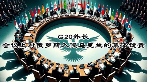 g20外长会议上对俄罗斯入侵乌克兰的集体谴责