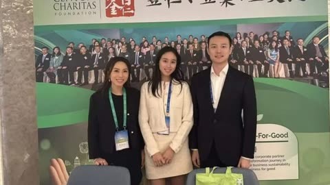 何超欣霍启文罕见同框,cp感十足被夸金童玉女,赌王小女又高又白