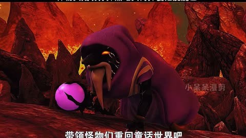 神秘人成功打开黑暗大门并复活了魇魔王  猪猪侠